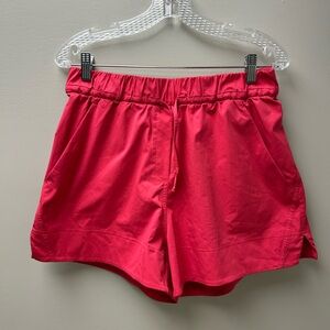 Lululemon Women’s Stroll At Sun Down Pink Tie Up Shorts